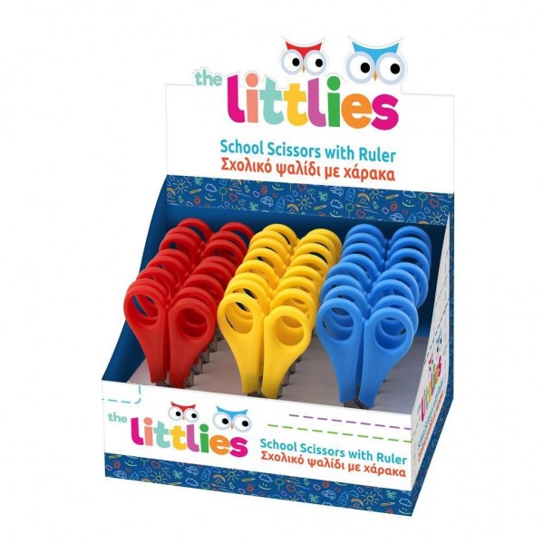 Ψαλίδι Σχολικό The littlies 13 εκ. με ΧΑΡΑΚΑΚΙ