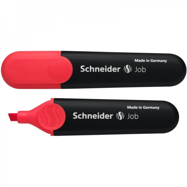 Μαρκαδόρος Schneider job υπογράμμισης φωσφορούχος Κόκκινο