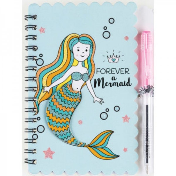 Σημειωματάριο Centrum Σπιράλ Mermaid (με στυλό)