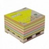 Χαρτάκια σημειώσεων Αυτοκόλλητα σε παλέτα Eco Recycled Kraft-Color 400φ 76x76mm