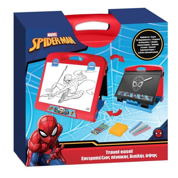 Πίνακας Επιτραπέζιος Διπλής Όψης SPIDERMAN 34.5x7.5x35.5εκ