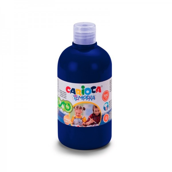 ΤΕΜΠΕΡΑ CARIOCA ΜΠΟΥΚΑΛΙ 500ml DARK BLUE