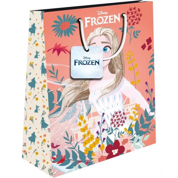 Τσάντα Δώρου Χάρτινη Disney Frozen 2 26x12x32 εκ. 2 Σχέδια