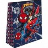 Τσάντα Δώρου Χάρτινη Spiderman με Folie Εκτύπωση 33x10x45 εκ. 2 Σχέδια