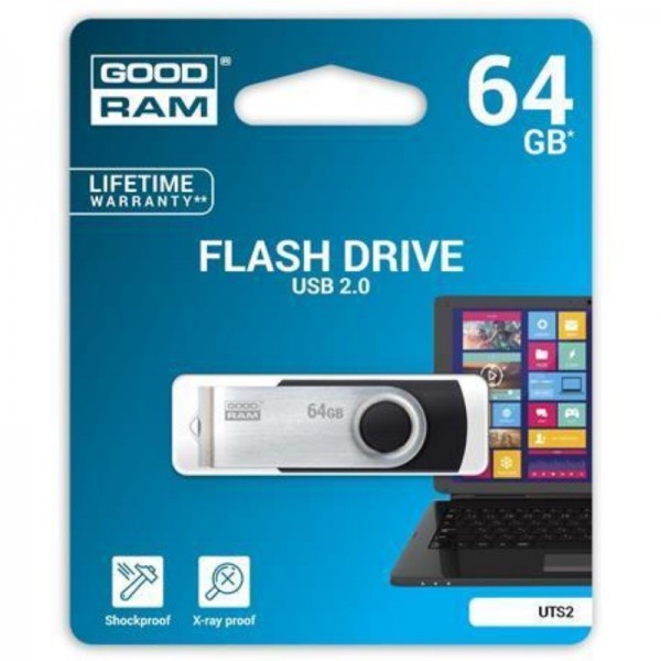 FLASH USB STICK GOODRAM 2.0 64GB