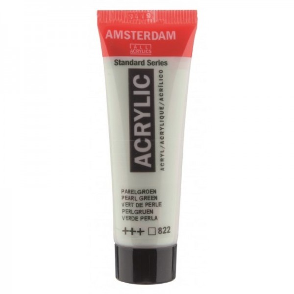 TALENS ΧΡΩΜΑΤΑ ΑΚΡΥΛΙΚΑ AMSTERDAM 120ml PEARL GREEN N.822