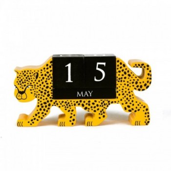 Ξύλινο Ημερολόγιο Cheetah...