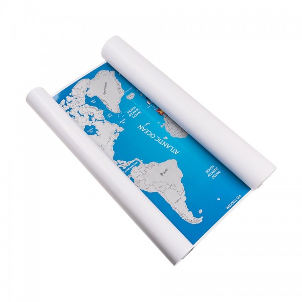 Παγκόσμιος Χάρτης με Ξυστές Σημαίες 88 x 52 cm