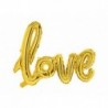 Foil Μπαλόνι  Love. gold. 73x59cm