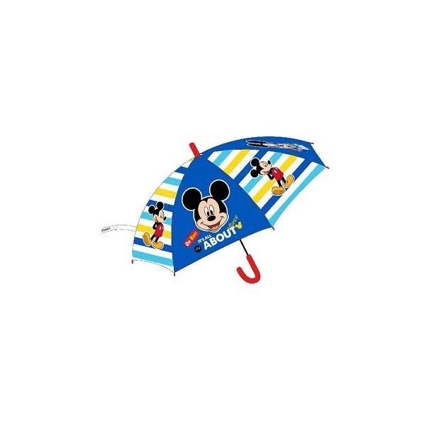 Παιδική Ομπρέλα Disney Mickey (Ημιαυτόματη) 43.5εκ