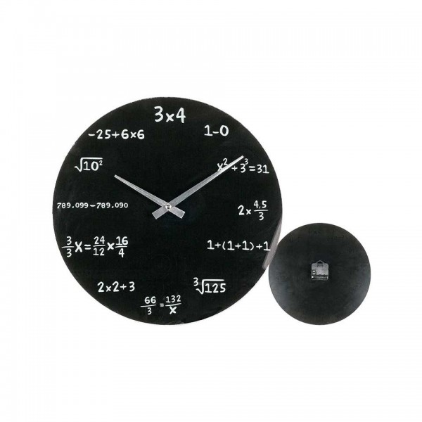 Ρολόι Τοίχου Εξισώσεις- 35εκ – 1 Μπαταρία AA