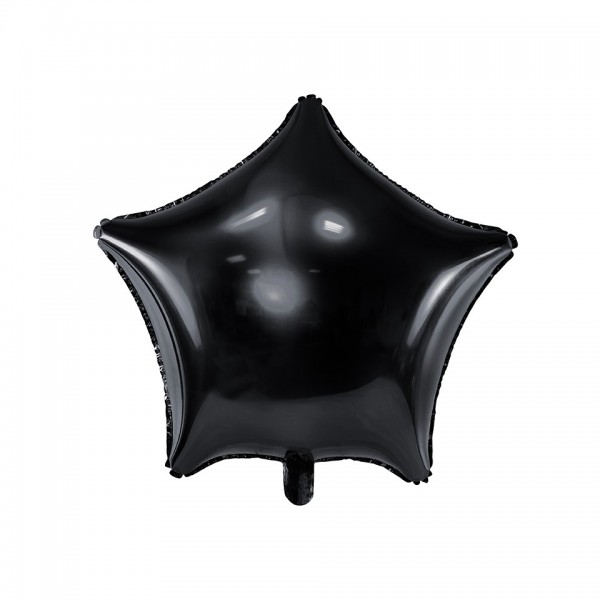 Foil Μπαλόνι Αστέρι. 48cm. μαύρο