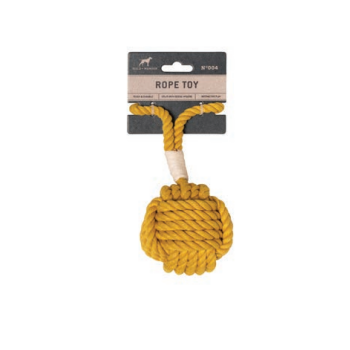 Dog Rope Toy - Yellow