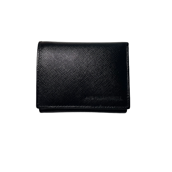 Πορτοφόλι Δερμάτινο Mario Rossi Μαύρο Μικρό με RFID Protection