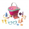 Βαλιτσάκι Πικ Νικ Luna Toys σετ Ομορφιάς 18 τμχ. 23x18x20 εκ.