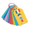 Eκπαιδευτικές Κάρτες Σημαίες και Χώρες του Κόσμου 24Τμχ. Luna Toys