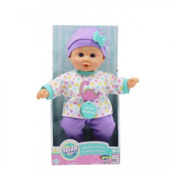 Κούκλα Μωρό 30 εκ. με 20 Ήχους Luna Toys
