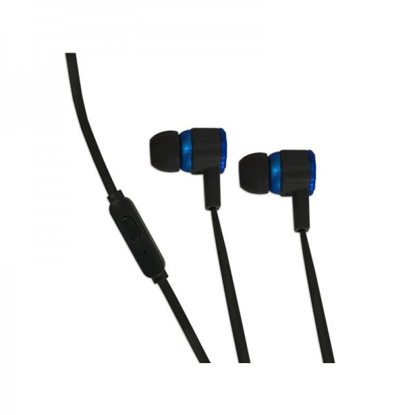 Ακουστικά ESPERANZA STEREO VIPER (με μικρόφωνο) ΜΠΛΕ-ΜΑΥΡΟ