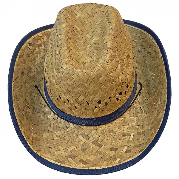 Καπέλο ΨΑΘΙΝΟ Τρυπητό με ΚΟΡΔΕΛΑ 36x35cm