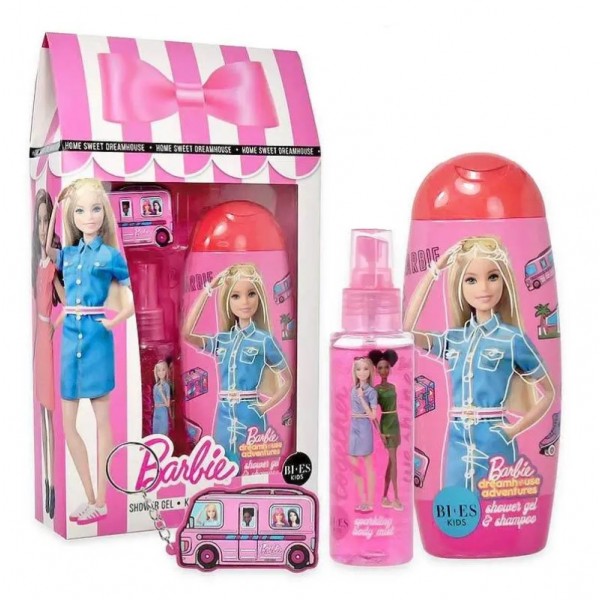 Το Σπίτι της BARBIE (Shower Gel 250ml- Body mist 100ml-Μπρελόκ)