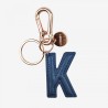 Μπρελόκ MY INITIAL KEY RING - K - BLUE LEGAMI