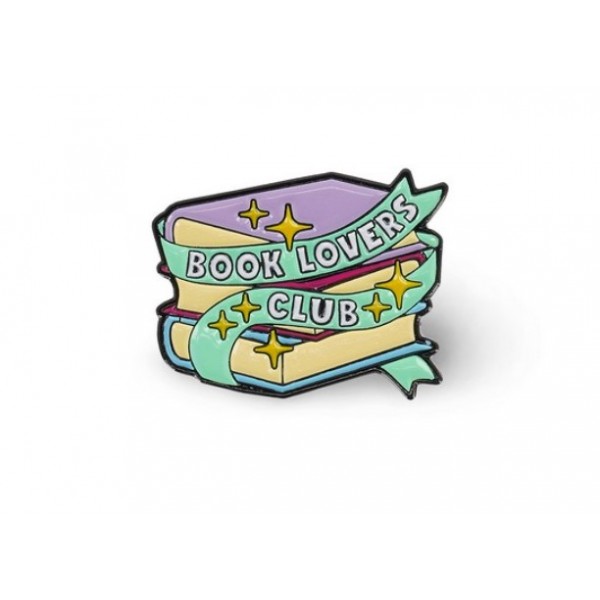 Διακοσμητική Καρφίτσα Μεταλλική Enamel Metal Pin - Pin Your Style BOOK LOVER LEGAMI