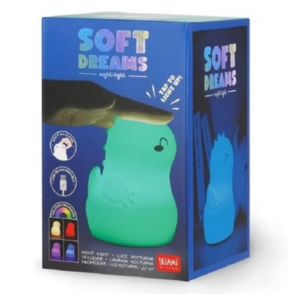 Φωτιστικό Νύχτας Επαναφορτιζόμενο Soft Dreams DINO LEGAMI