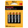 Μπαταρίες KODAK Extra Αλκαλικές AA σε καρτέλα 4 τμχ