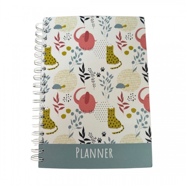 ΣΗΜΕΙΩΜΑΤΑΡΙΟ PLANNER 17X24CM 100Φ ΜΕ  4Φ ΑΥΤΟΚΟΛΛΗΤΑ 80g TESORO