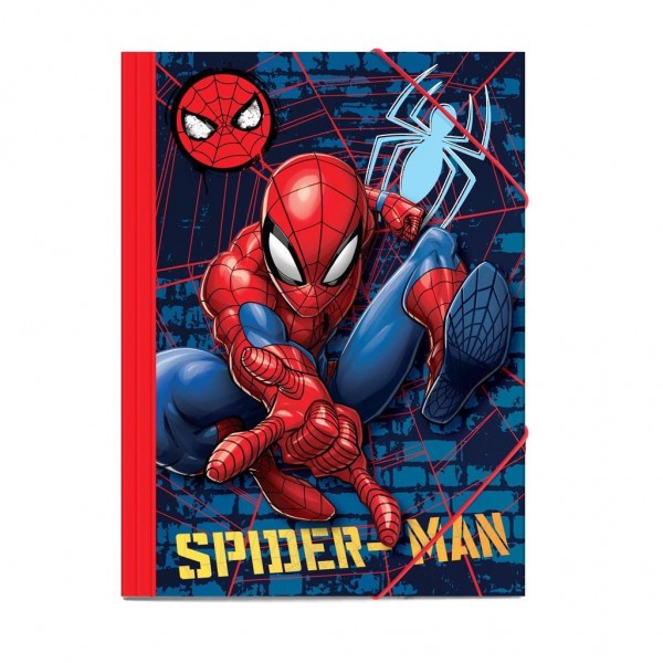 Φάκελος Λάστιχο Χάρτινος 25x35εκ SPIDERMAN