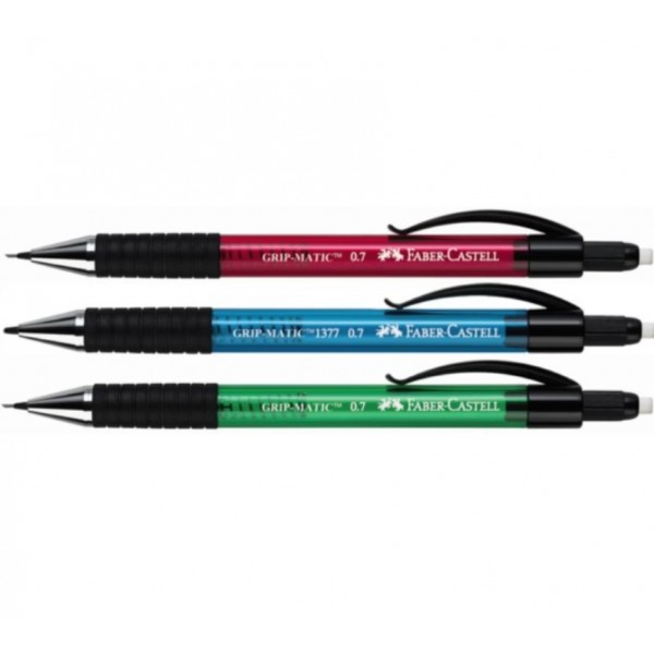 Μολύβι FABER CASTELL ΜΗΧΑΝΙΚΟ GRIP MATIC 0.7