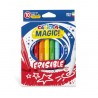 Μαρκαδόροι CARIOCA MAGIC ERASABLE 9τμχ -1 τμχ Λευκός Μαγικός