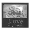 Κορνίζα μαύρη LOVE 10x15cm