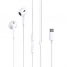 Ακουστικά Earphone TYPE C XO EP74 WHITE