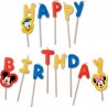 Σετ Κεριών HAPPY BIRTHDAY MICKEY MOUSE