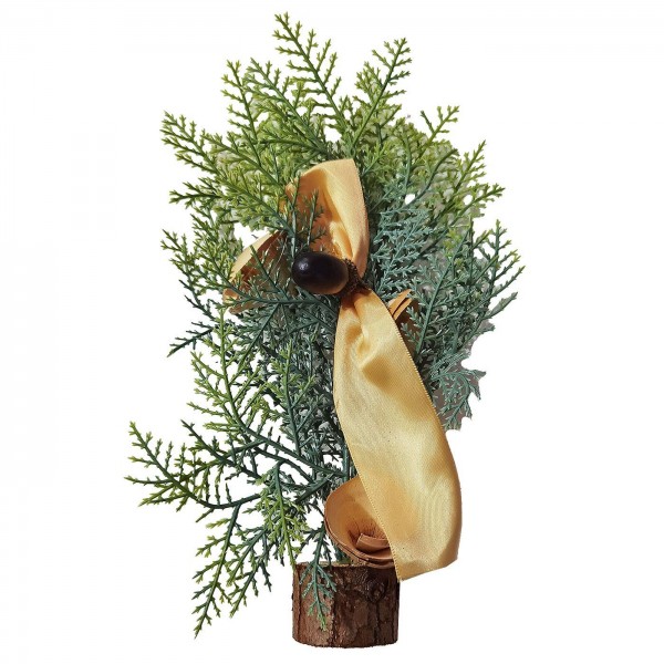 Δεντράκι σε κορμό με ΣΑΜΠΑΝΙΖΕ φιόγκο 24cm