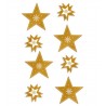 Αυτοκόλλητα BSB Creative Christmas 3D STARS (1 φύλλο)