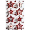 Αυτοκόλλητα BSB Creative Christmas 3D STARS (1 φύλλο)