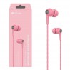 Ακουστικά Earphone DEVIA PINK