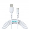 Καλώδιο BWOOD USB A/USB C 1m 3A X-172C WHITE