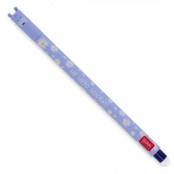 Στυλό Gel με Γόμα LEGAMI Erasable HIPPO Μπλε Μελάνι 0.7mm