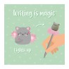 Στυλό με φως LEGAMI Ballpoint Pen with Light 0,7mm WRITING IS MAGIC - CAT LIGHT