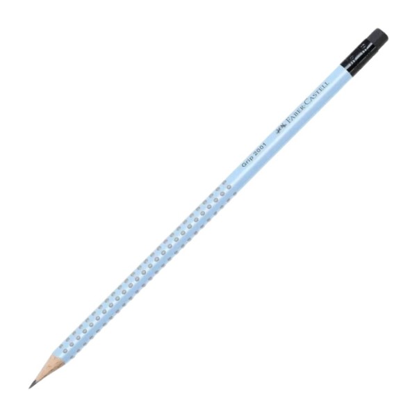 Μολύβι Faber Castell Grip Γόμας SKY BLUE (Β)
