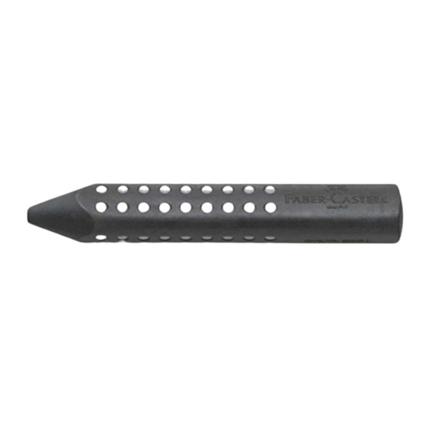 Γόμα FABER CASTELL ΜΟΛΥΒΙ Grip ΜΑΥΡΟ