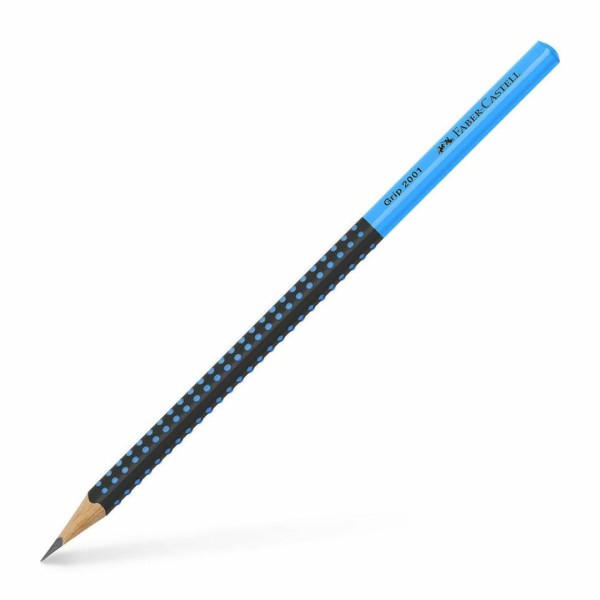 Μολύβι FABER CASTELL GRIP Σκέτο ΔΙΧΡΩΜΟ ΜΑΥΡΟ-ΜΠΛΕ