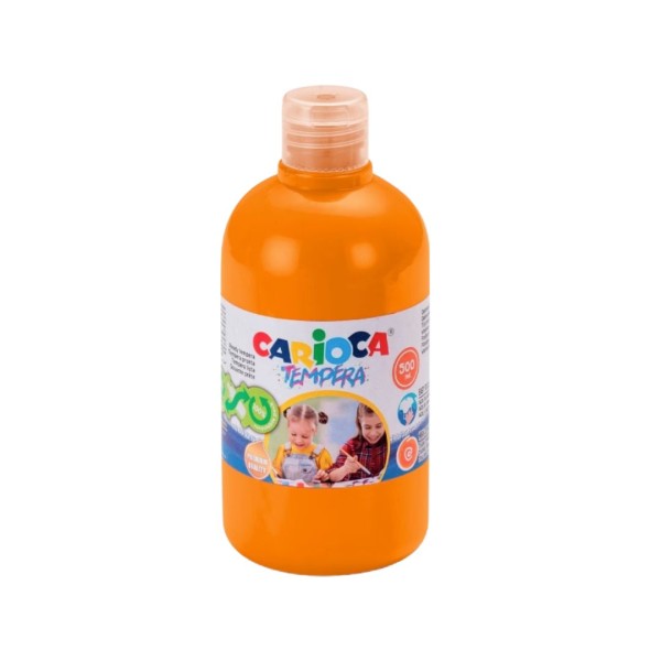 Τέμπερα Carioca Μπουκάλι 500ml ORANGE
