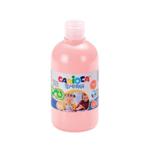 Τέμπερα Carioca Μπουκάλι 500ml SALMON PINK
