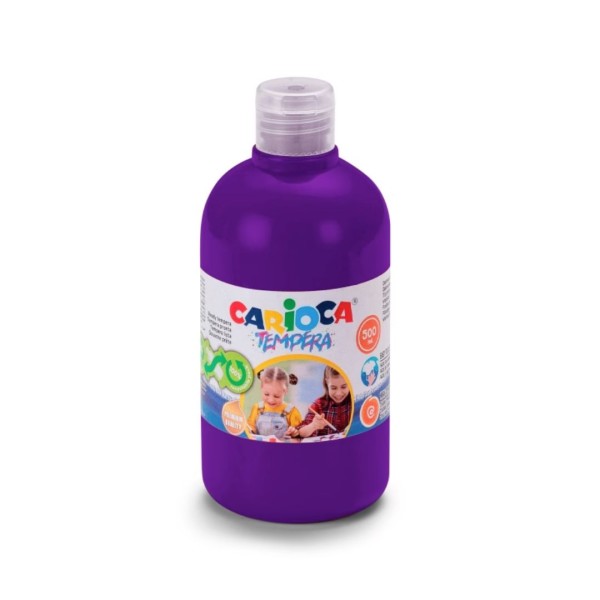 Τέμπερα Carioca Μπουκάλι 500ml VIOLET