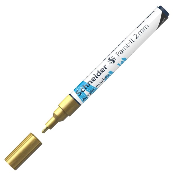 Μαρκαδόρος Schneider PAINT-IT 310 (2mm) ΧΡΥΣΟ