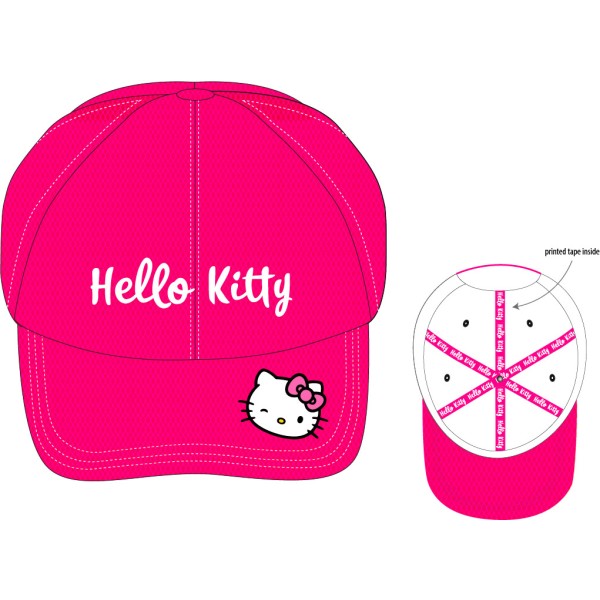 Καπέλο HELLO KITTY Ροζ Νeon